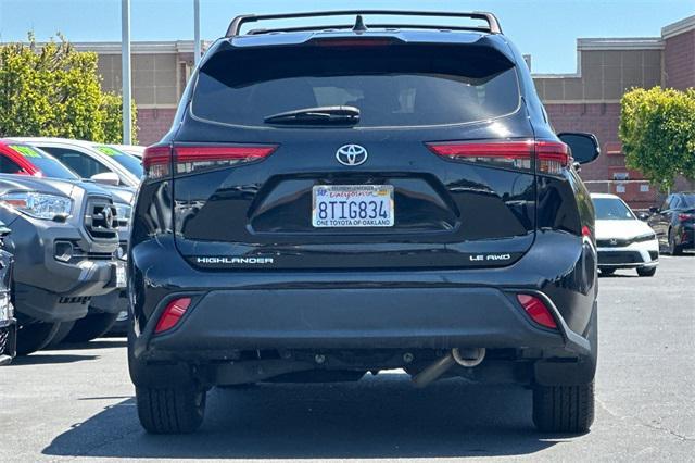 used 2020 Toyota Highlander car, priced at $25,562