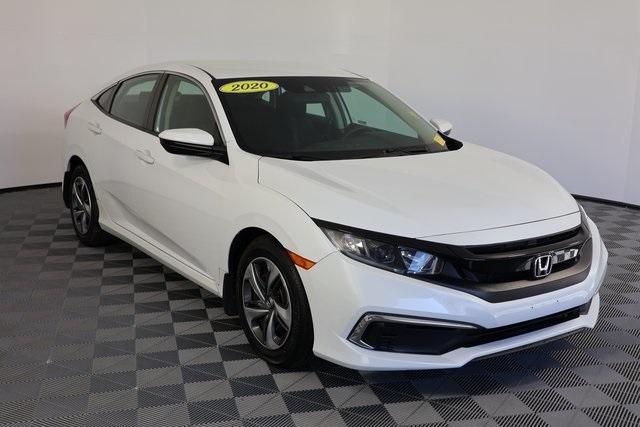 used 2020 Honda Civic car, priced at $21,500