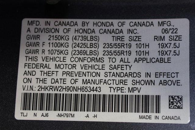 used 2022 Honda CR-V car, priced at $30,999