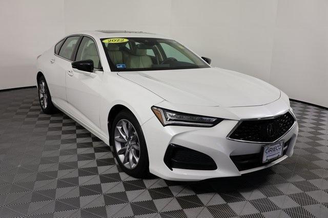 used 2022 Acura TLX car, priced at $28,400