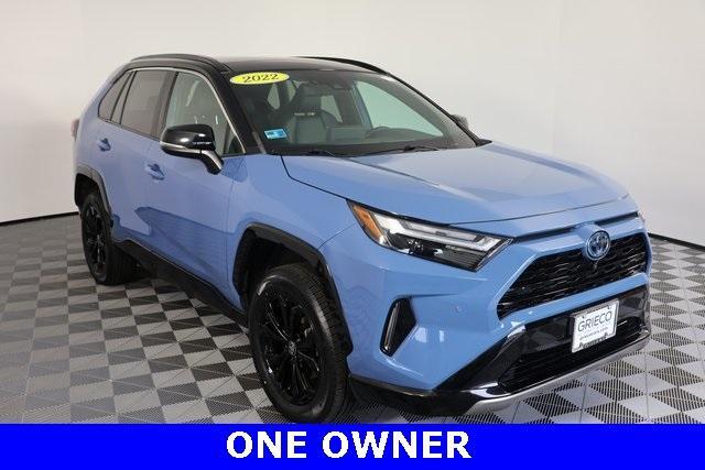 used 2022 Toyota RAV4 Hybrid car, priced at $30,000
