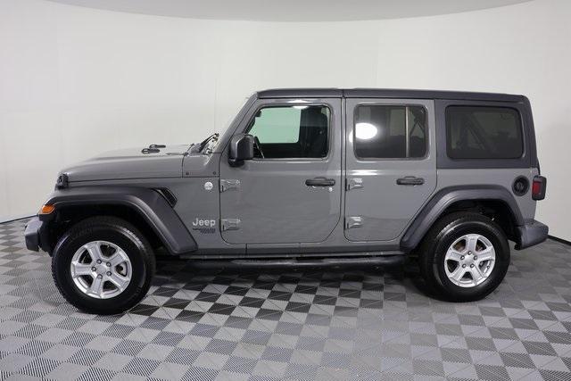 used 2019 Jeep Wrangler Unlimited car, priced at $25,000