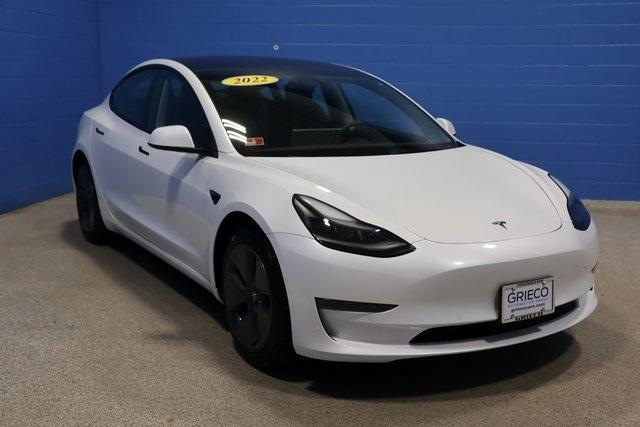 used 2022 Tesla Model 3 car, priced at $27,988