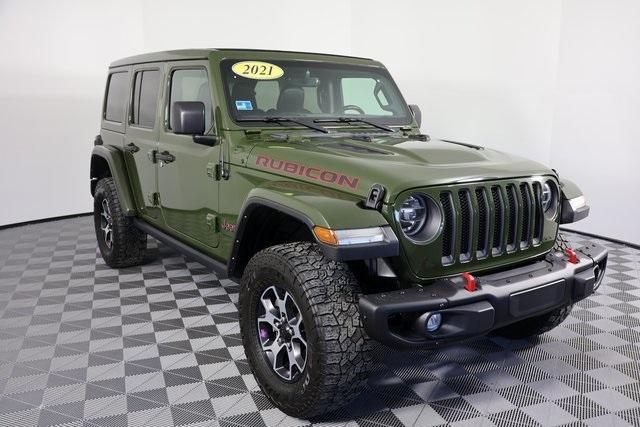 used 2021 Jeep Wrangler Unlimited car, priced at $37,500