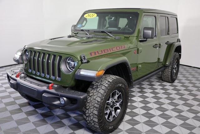 used 2021 Jeep Wrangler Unlimited car, priced at $37,500