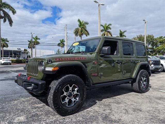 used 2021 Jeep Wrangler Unlimited car, priced at $37,998