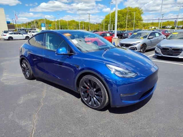 used 2022 Tesla Model Y car, priced at $38,000