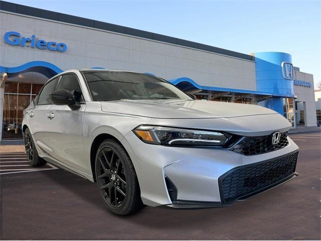 new 2025 Honda Civic car, priced at $28,600