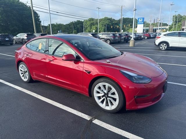 used 2023 Tesla Model 3 car, priced at $27,998