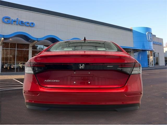 new 2025 Honda Accord car, priced at $32,165