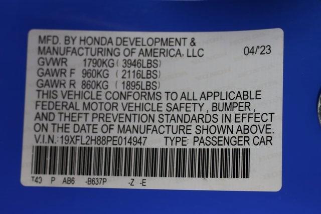 used 2023 Honda Civic car, priced at $24,700