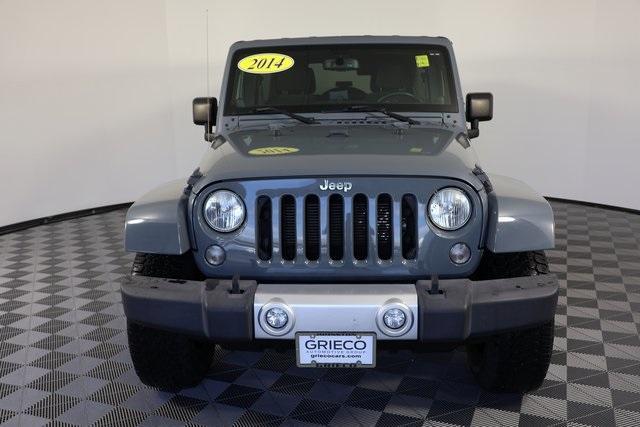 used 2014 Jeep Wrangler Unlimited car, priced at $16,999