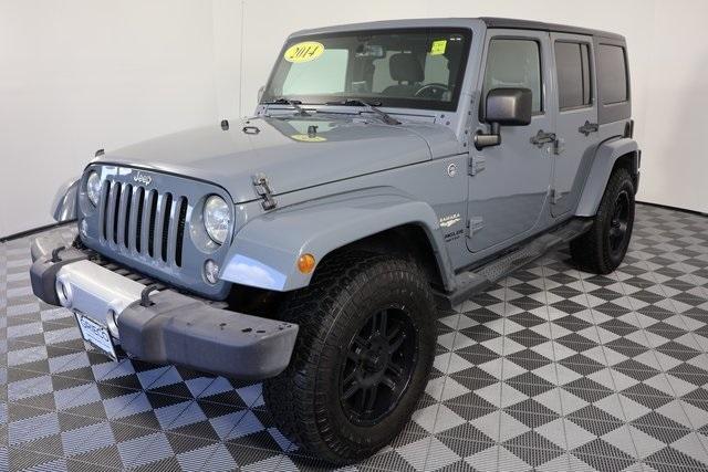 used 2014 Jeep Wrangler Unlimited car, priced at $16,999