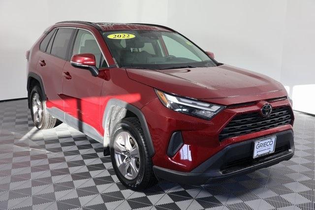 used 2022 Toyota RAV4 car, priced at $27,899