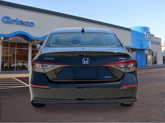 new 2025 Honda Civic Hybrid car, priced at $29,845