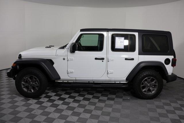 used 2021 Jeep Wrangler Unlimited car, priced at $32,999