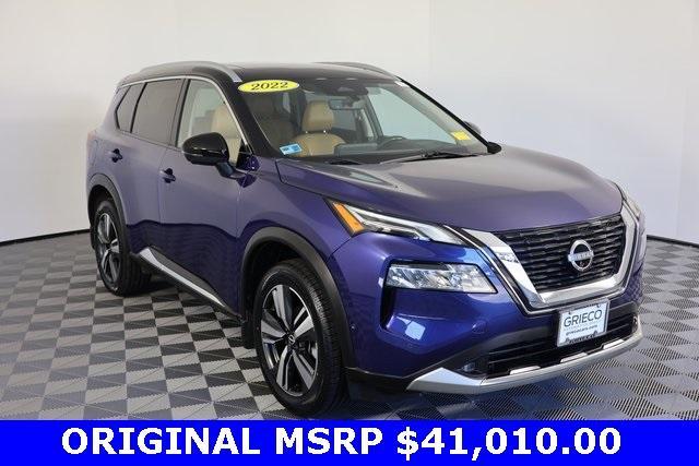 used 2022 Nissan Rogue car, priced at $26,200