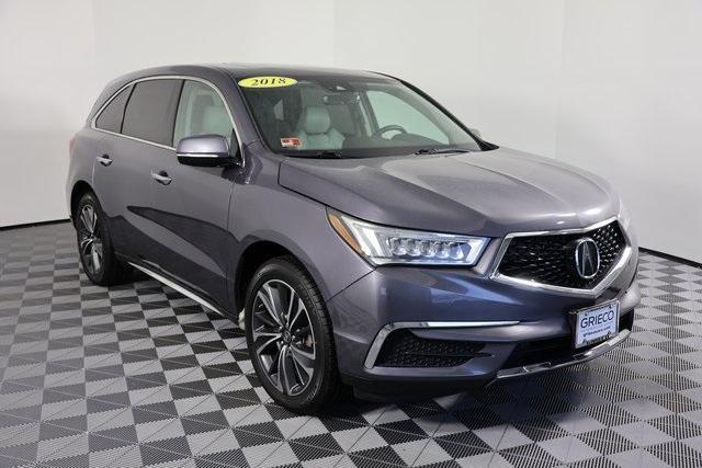 used 2018 Acura MDX car, priced at $22,500