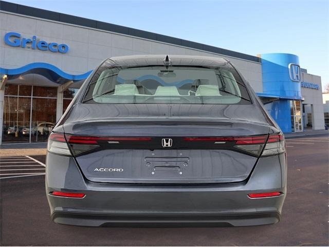 new 2025 Honda Accord car, priced at $29,390