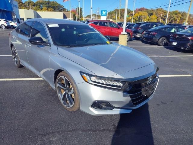 used 2021 Honda Accord car, priced at $27,998