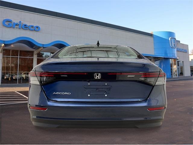 new 2025 Honda Accord car, priced at $31,755