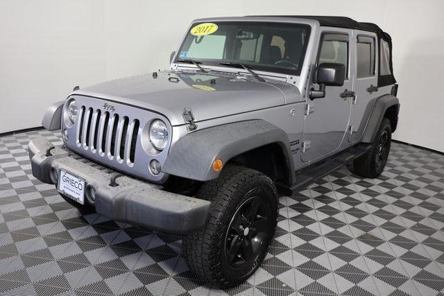 used 2017 Jeep Wrangler Unlimited car, priced at $17,800
