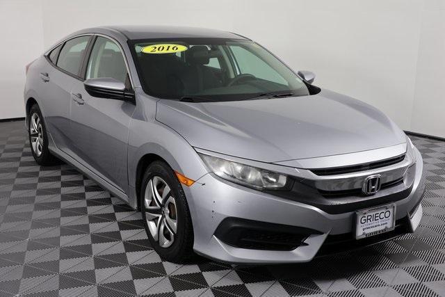 used 2016 Honda Civic car, priced at $13,555