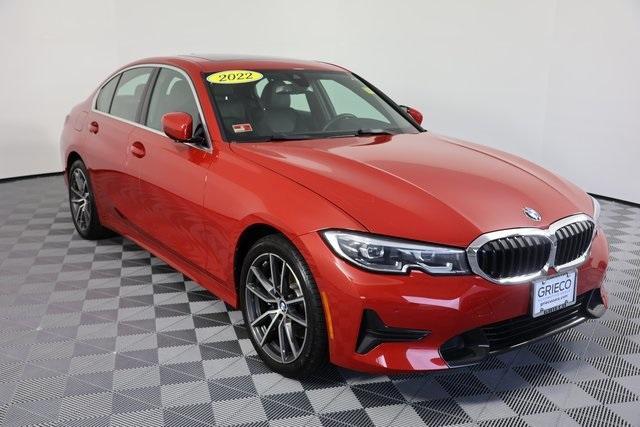 used 2022 BMW 330 car, priced at $32,500