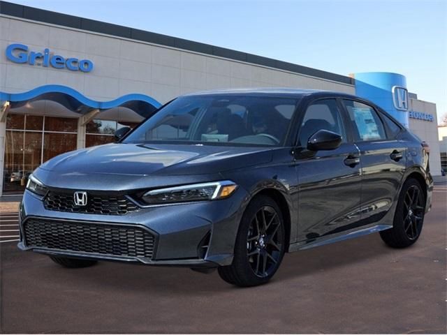 new 2025 Honda Civic Hybrid car, priced at $29,845