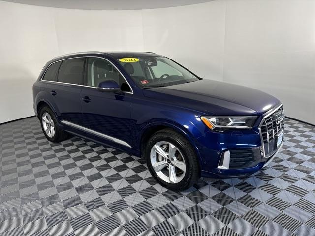 used 2022 Audi Q7 car, priced at $39,700