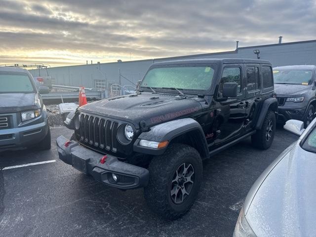 used 2021 Jeep Wrangler Unlimited car, priced at $38,387