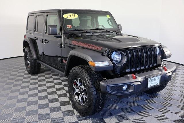 used 2021 Jeep Wrangler Unlimited car, priced at $38,000