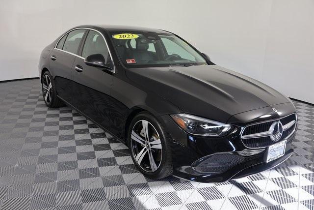 used 2022 Mercedes-Benz C-Class car, priced at $37,500