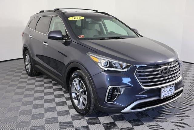 used 2018 Hyundai Santa Fe car, priced at $15,766