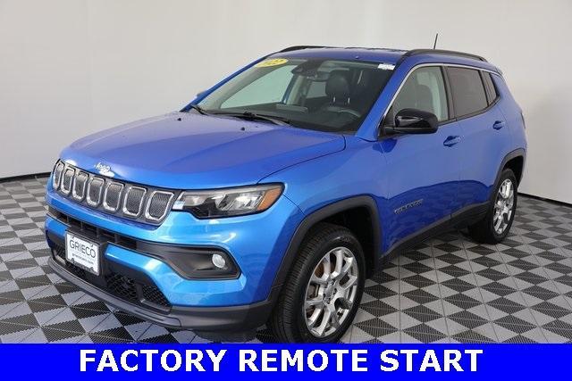 used 2022 Jeep Compass car, priced at $22,400