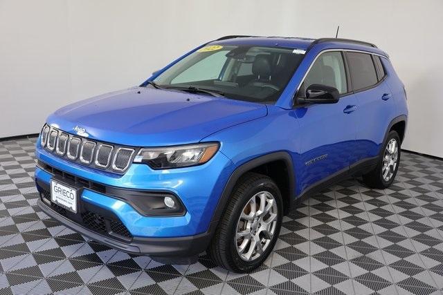 used 2022 Jeep Compass car, priced at $23,000