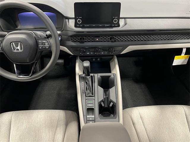 new 2025 Honda Accord car, priced at $29,445