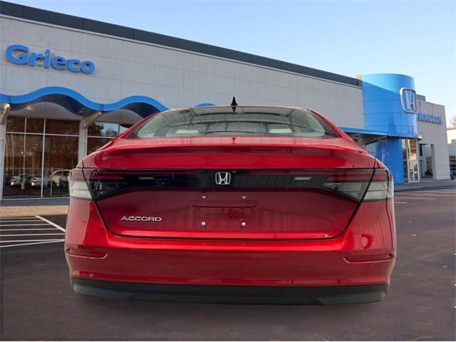new 2025 Honda Accord car, priced at $32,165