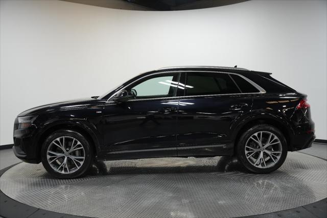 used 2021 Audi Q8 car, priced at $35,500