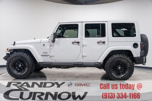 used 2016 Jeep Wrangler Unlimited car, priced at $25,556