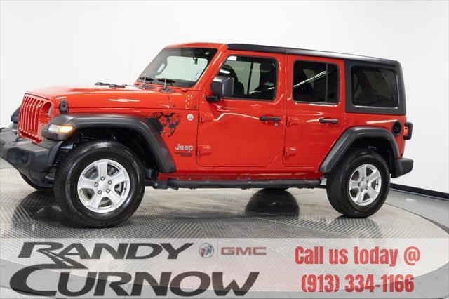 used 2019 Jeep Wrangler Unlimited car, priced at $25,300