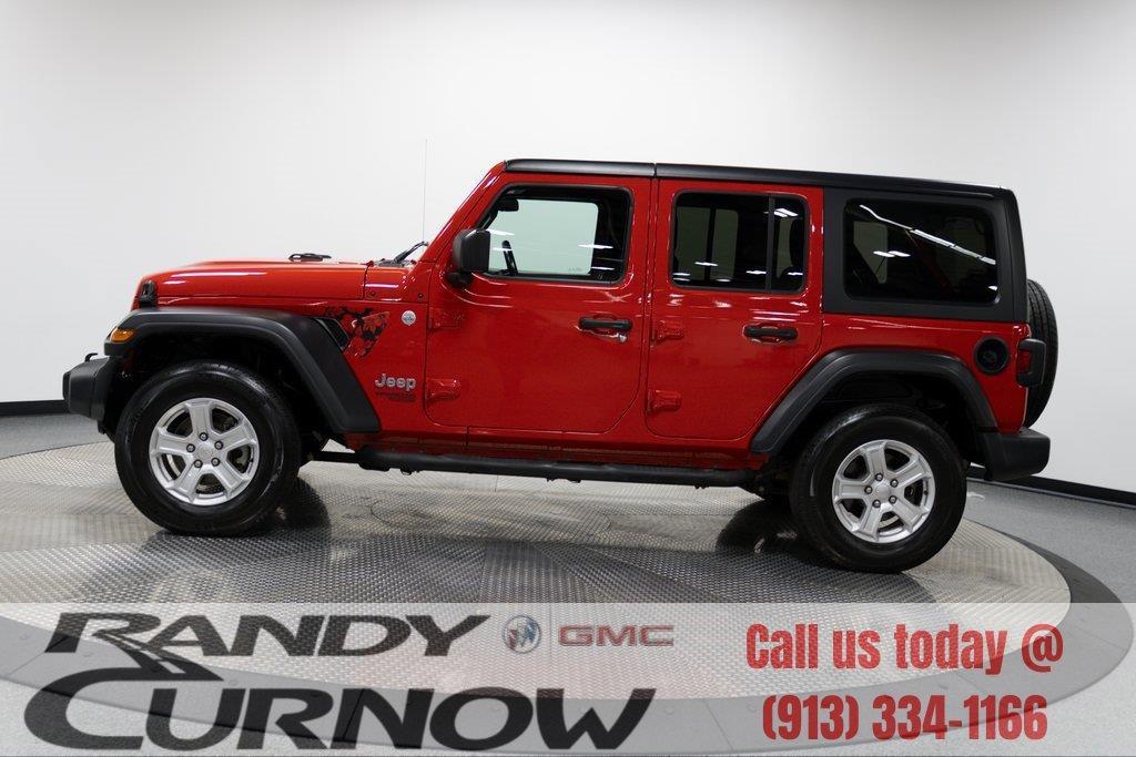 used 2019 Jeep Wrangler Unlimited car, priced at $22,579