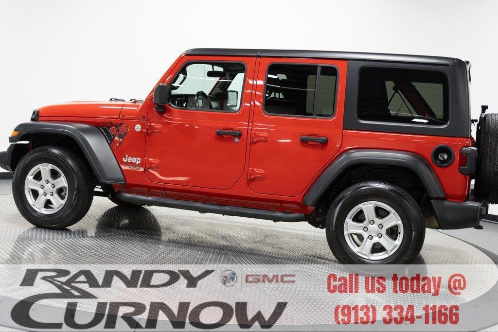 used 2019 Jeep Wrangler Unlimited car, priced at $22,579
