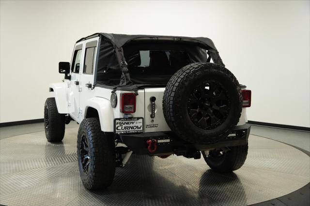 used 2016 Jeep Wrangler Unlimited car, priced at $21,900