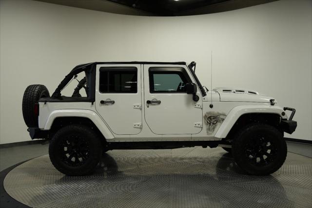 used 2016 Jeep Wrangler Unlimited car, priced at $21,900
