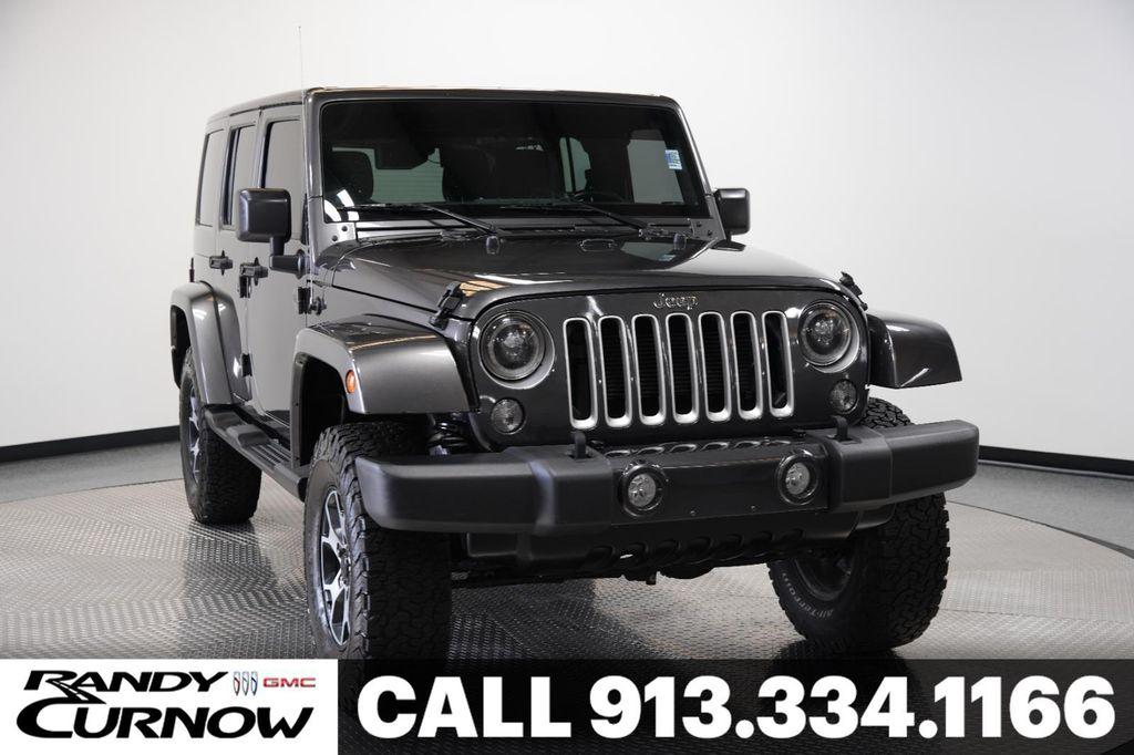 used 2016 Jeep Wrangler Unlimited car, priced at $21,400