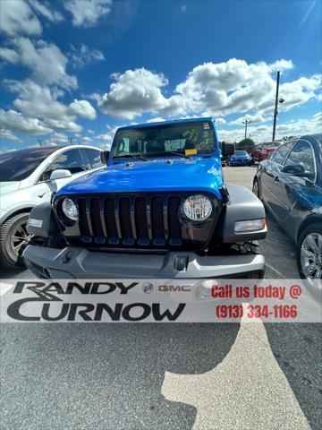 used 2022 Jeep Wrangler Unlimited car, priced at $32,972