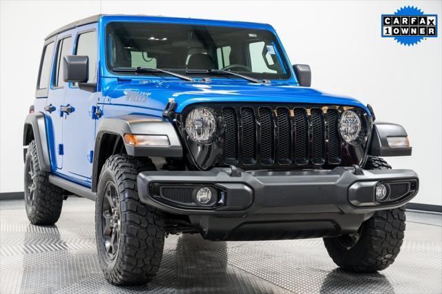 used 2022 Jeep Wrangler Unlimited car, priced at $33,899