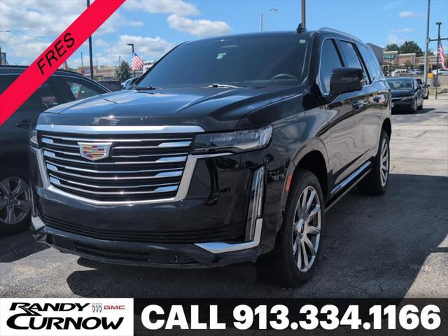 used 2021 Cadillac Escalade car, priced at $71,648