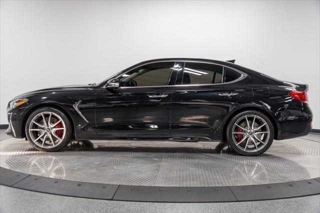 used 2021 Genesis G70 car, priced at $27,997